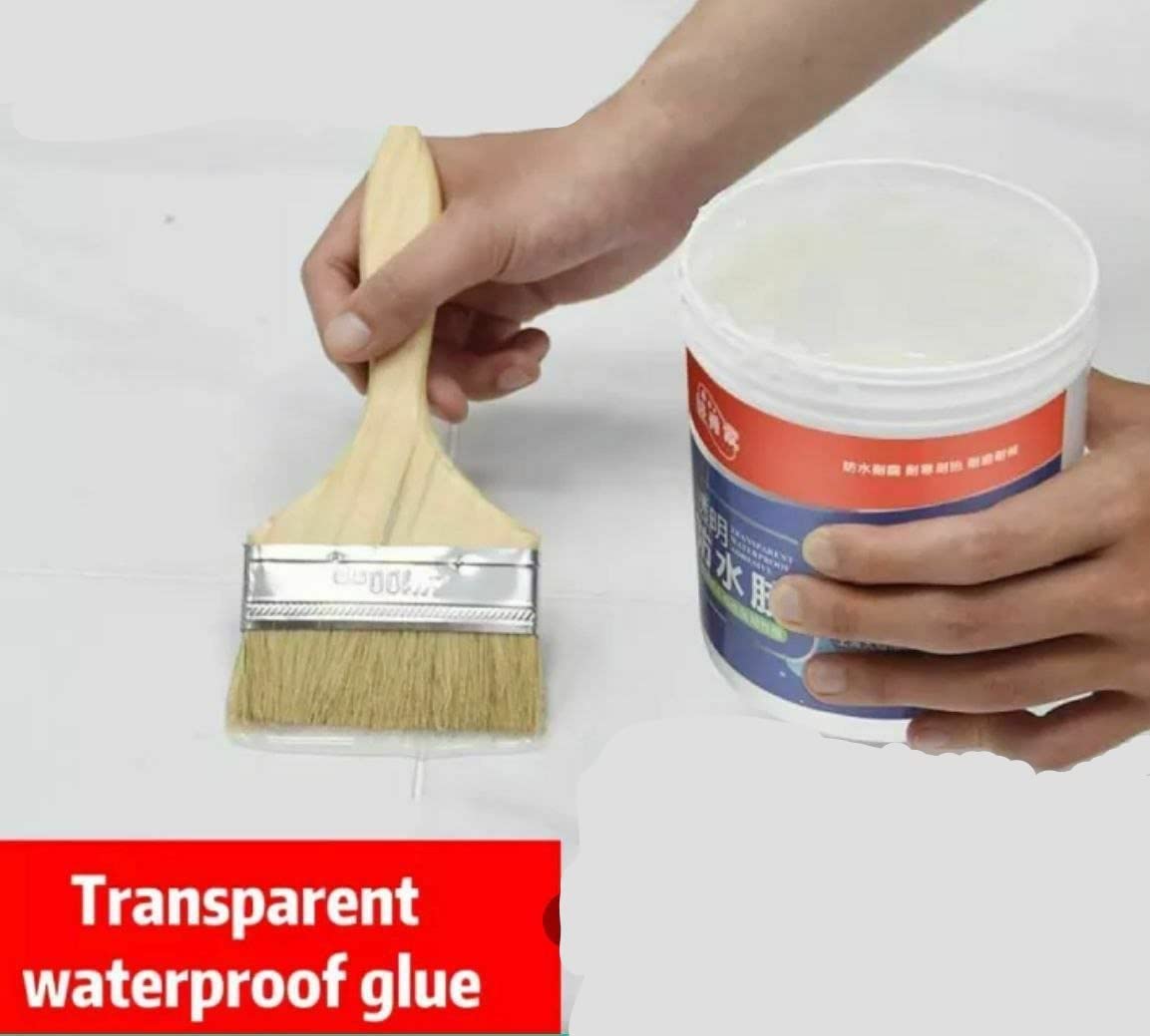 Waterproof Transparent Crack Seal Glue 300g With Brush