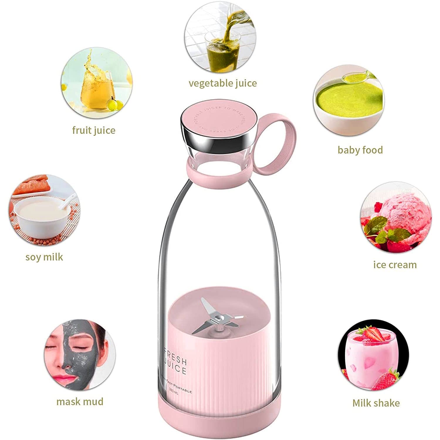 Mini Portable Blender Mixer