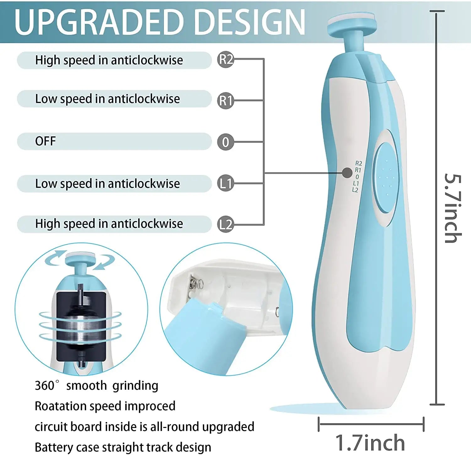 Electric Baby Nail Trimmer