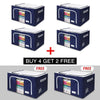 Home Stuff Storage Boxes | Closet Organizer Cloth Storage Boxes for Wardrobe - 88 Litre askddeal.com