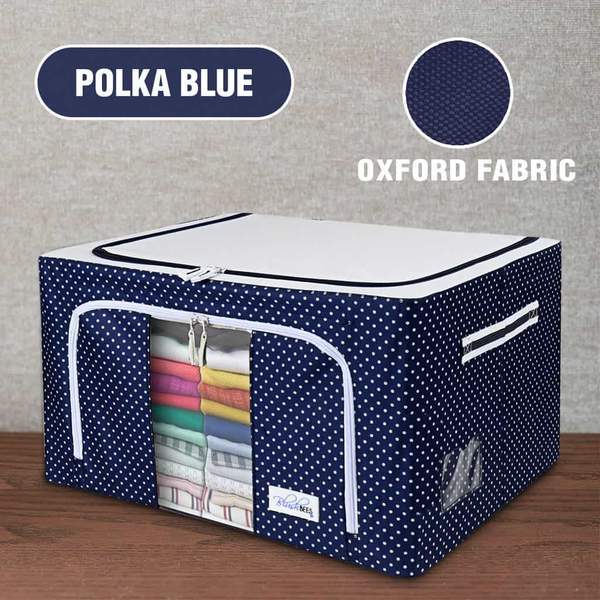 Home Stuff Storage Boxes | Closet Organizer Cloth Storage Boxes for Wardrobe - 88 Litre askddeal.com