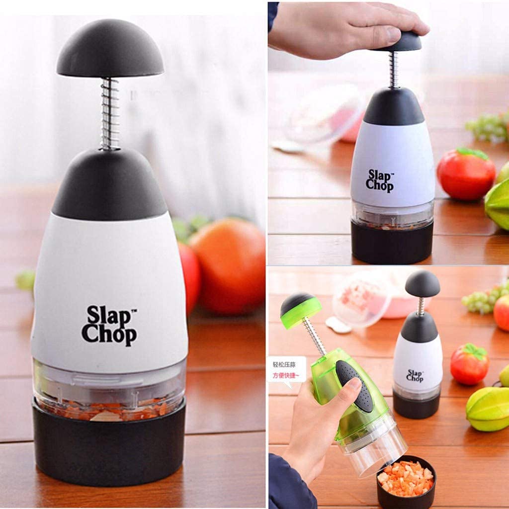 Stainless Steel Hand-Pressed Slap Chop Food Chopper & Vegetable cutter,Multi functional Vegetable and Fruit Chopper askddeal.com